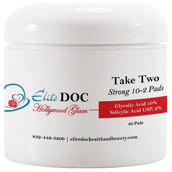 Elite Doc Hollywood Glam Take Two Strong 10-2 Pads container